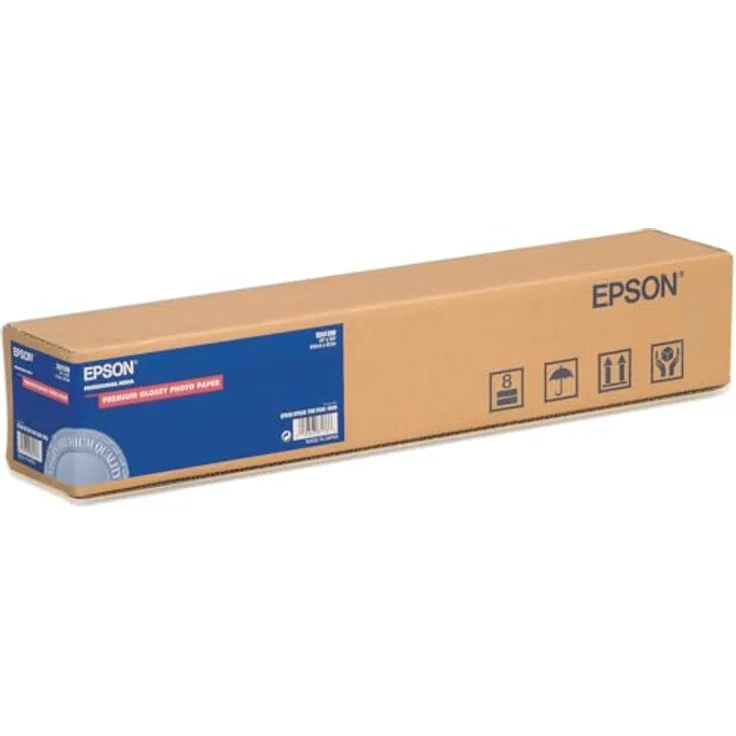 Epson Premium Glossy Photo Papier, 32,9 cm x 10 m Rolle, hochglänzend für pigmentierte Tinte – Bild 2