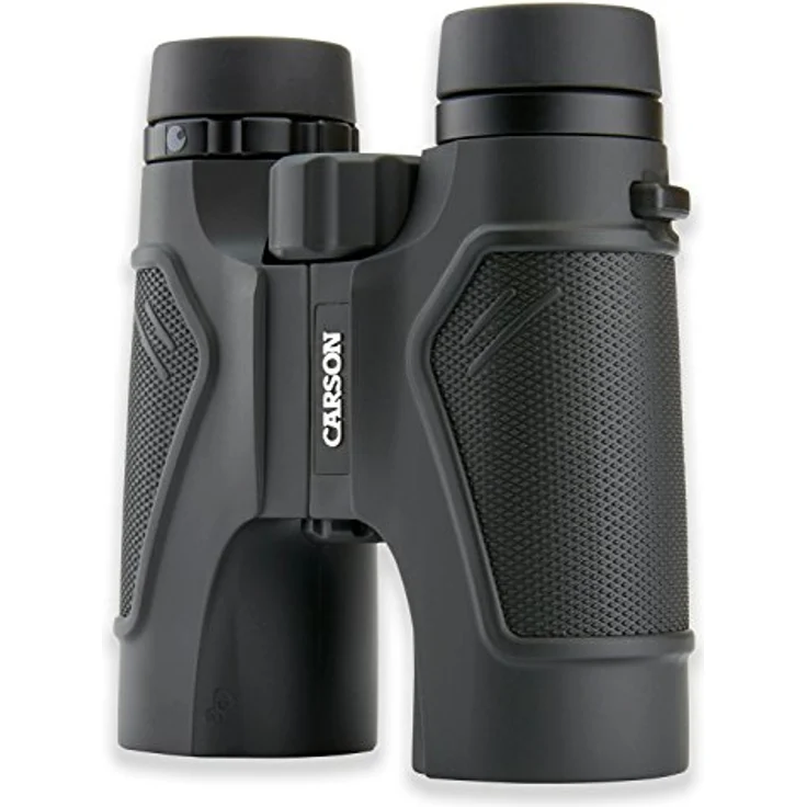 Carson Fernglas 8x42 mm, wasserfest mit Anti-Rutsch-Griff, ideal für Outdoor-Aktivitäten – Bild 4