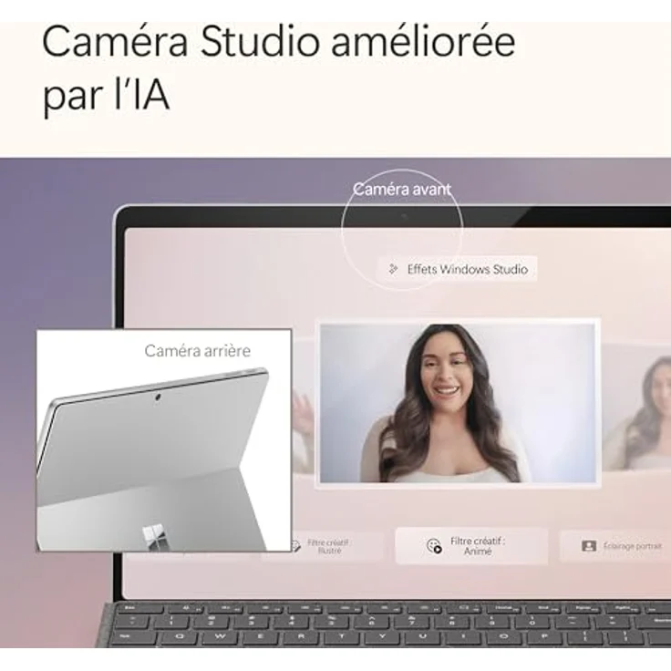 Microsoft Surface Pro | Copilot+ PC | 13” Touchscreen | Snapdragon® X Plus | 16GB RAM | 256GB SSD | neuestes Modell, 11. Edition | Platin – Bild 5