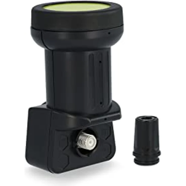 Zehnder Single LNB Satellitenkopf für 1 Teilnehmer mit Sun Protect UV Schutz und Wetterschutzkappe - 40mm Feed -4K Ultra HD - Satellite LNB - Digital - 1Fach - 4G 5G LTE Abschirmung| BX-3001 – Bild 1