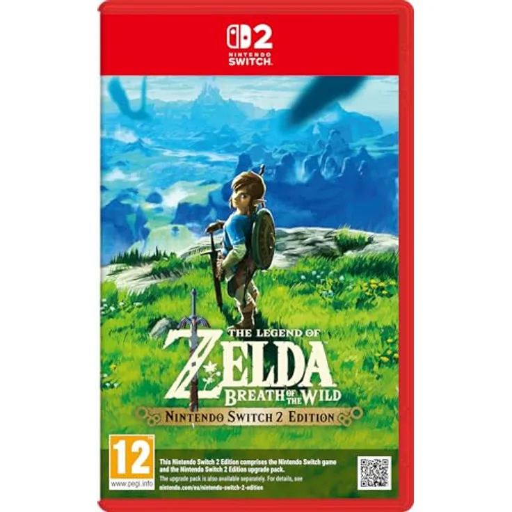 Nintendo The Legend of Zelda: Breath of the Wild - Nintendo Switch 2 Edition, verbessertes Gameplay mit HDR-Support und optimierten Ladezeiten
