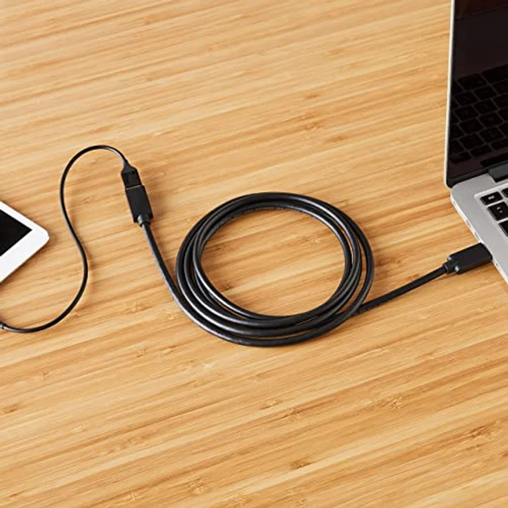 AmazonBasics USB 3.0-Verlängerungskabel (A-Stecker auf A-Buchse) 3 m (Abwärtskompatibilität zu USB 2.0 und 1.1 ) - Preisvergleich – Bild 6