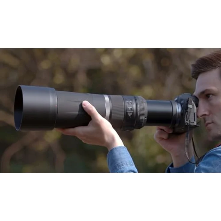 Canon Objektiv RF 800mm F11 IS STM - Supertele-Objektiv für EOS R Serie (Festbrennweite, 4-Stufen optischer Bildstabilisator, 1.260g, kompakt), schwarz – Bild 5
