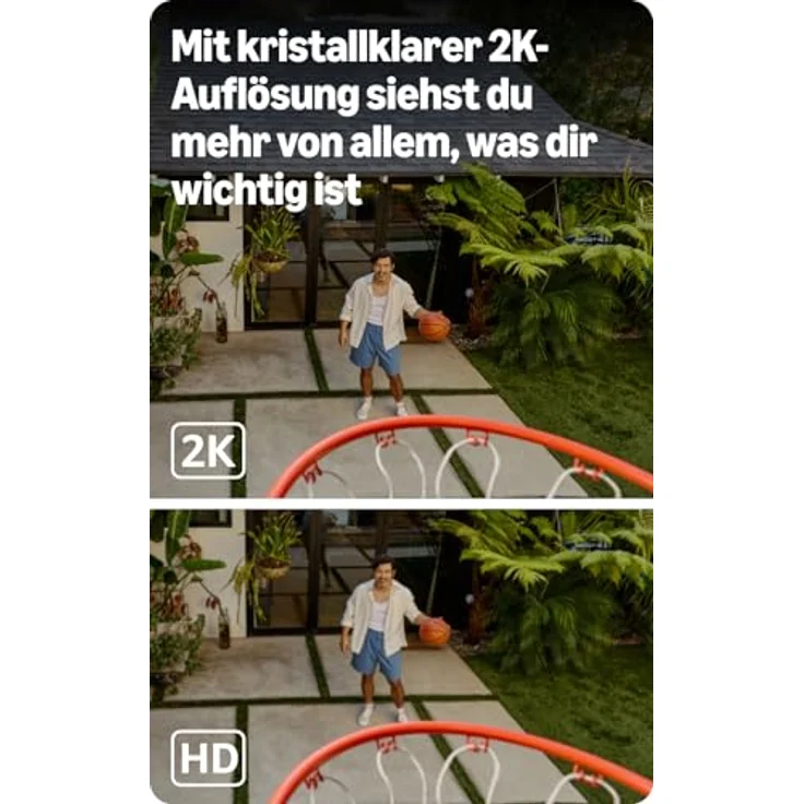 Blink Außenkamera 2K+, kabellose Sicherheitskamera mit 2K-Videoauflösung, verbesserter Audioqualität und bis zu zwei Jahre Batterielaufzeit, Schwarz – Bild 2