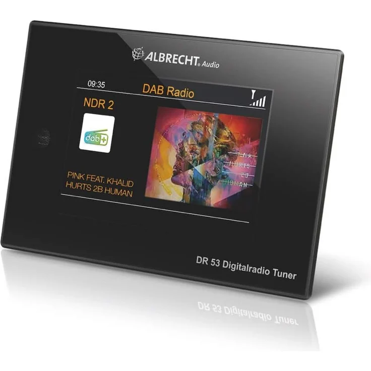 Albrecht DR 53 DAB+ Digitalradio-Tuner für die heimische Stereoanlage inkl Bluetooth – Bild 1