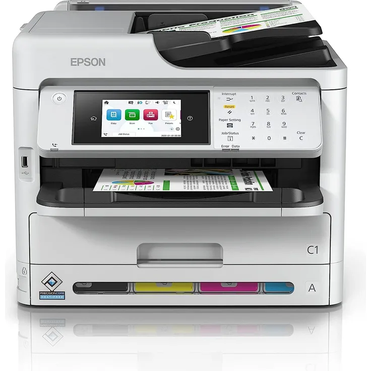 Epson WorkForce Pro WF-C5860DWF, Multifunktionsdrucker mit Netzwerkfunktionen
