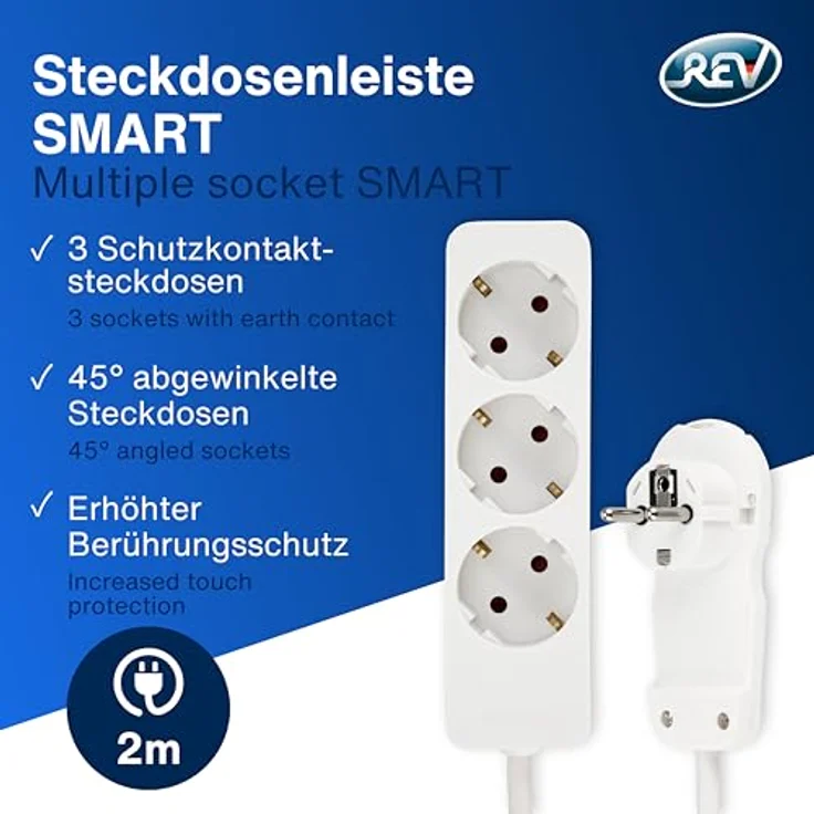 REV 3-fach Steckdosenleiste – Bild 3