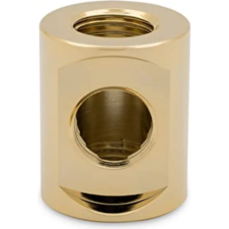 Odestar EK Water Blocks EK-Quantum Torque T-Splitter 3X G1/4 Zoll IG - Gold, Wasserkühlung mit Qualität, Langlebigkeit und Robustheit