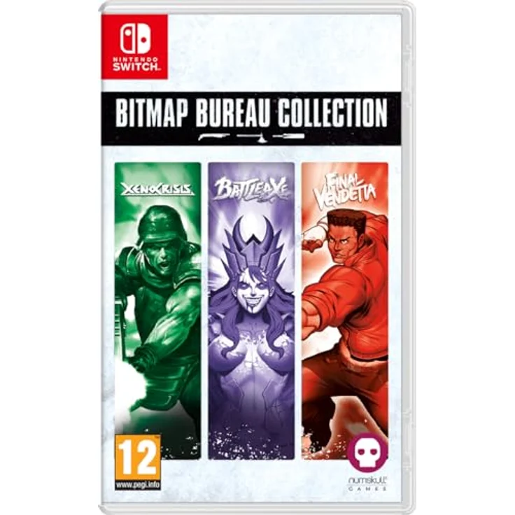 MDM MERIDIEM GAMES BÜRO KOLLEKTION BITMAP, Nintendo Switch Games mit Retro-Spielen und Soundtrack CD – Bild 1
