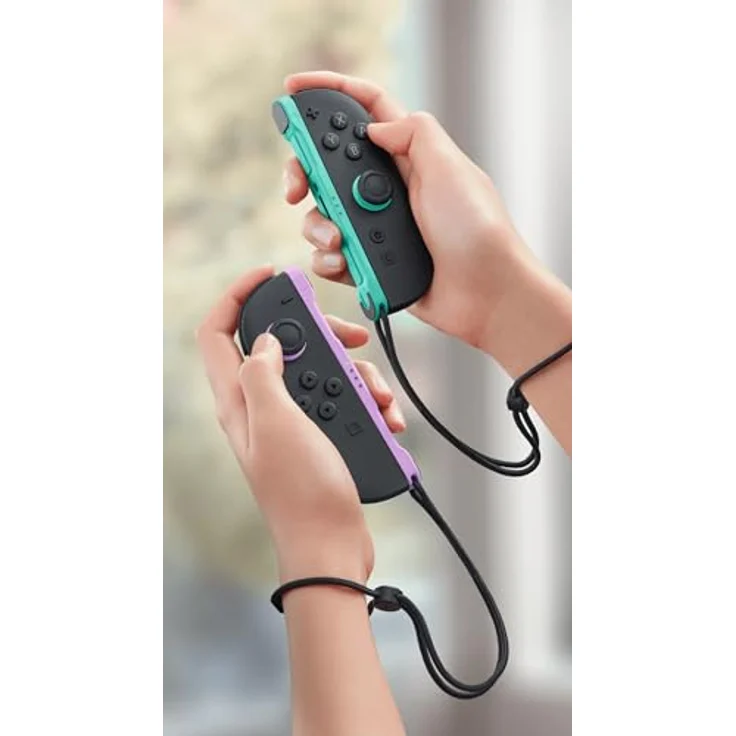 Nintendo Joy-Con 2 Set, Gamepad mit HD Rumble 2 und Motion Controls, hellviolett/hellgrün für Switch 2 – Bild 7