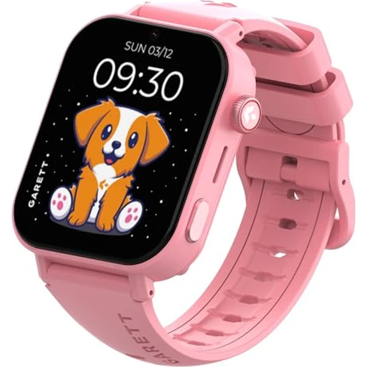 Garett Kinder Smartwatch Garett Kids Rel 4G, rosa, mit 4G Unterstützung und kinderfreundlichen Funktionen – Bild 1