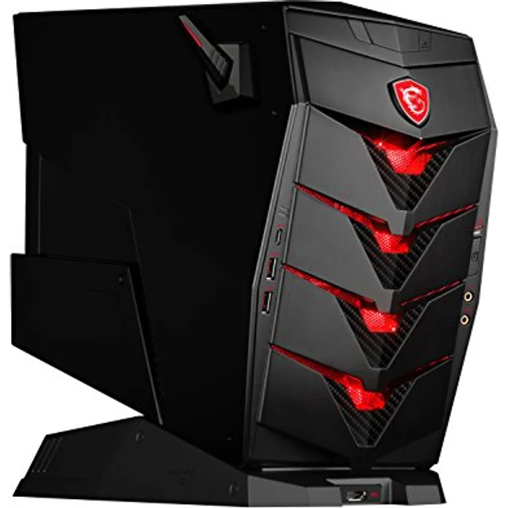 MSI Aegis X3 VR7RD-006DE Gaming-PC inkl. MSI Gaming Pack (Intel Core i7-7700K, nVidia GeForce GTX1070 8GB, 2 x 8GB DDR4, 256GB SSD + 2TB HDD, Windows 10 Home) schwarz – Bild 3