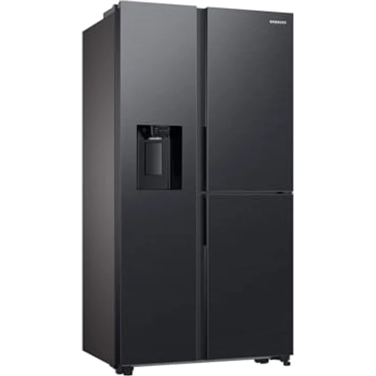 Samsung Side-by-Side mit Food Showcase-Tür und Wassertank, 628 L Premium Black Steel – Bild 2