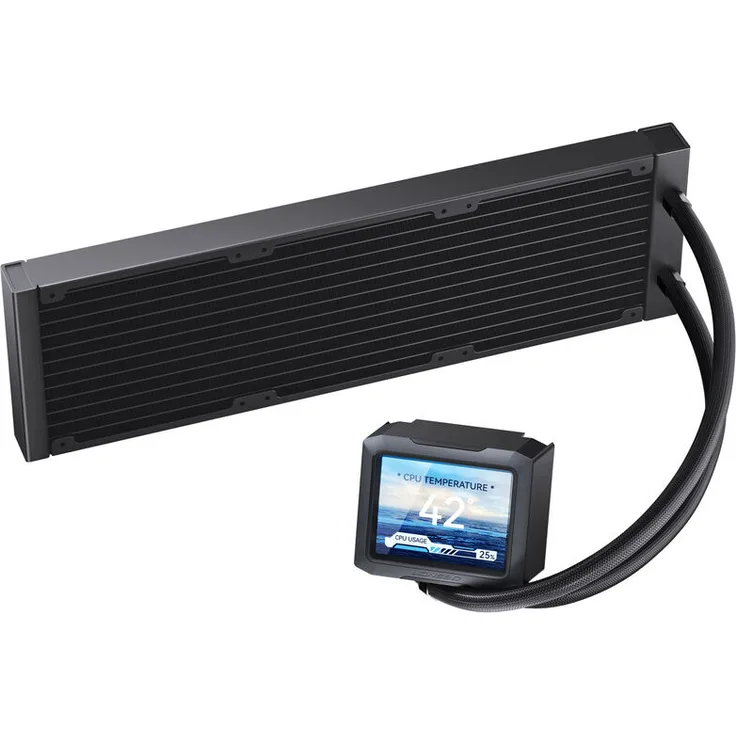 Jonsbo TF3-360SCBN AiO Wasserkühlung, 360 mm Aluminium-Radiator, ARGB, kompatibel mit AMD und Intel