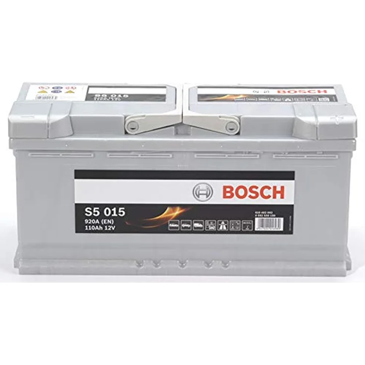 Bosch S5 015 Autobatterie 12V 110Ah 920A, wartungsfrei mit PowerFrame®-Technologie, rechte Polanordnung – Bild 2