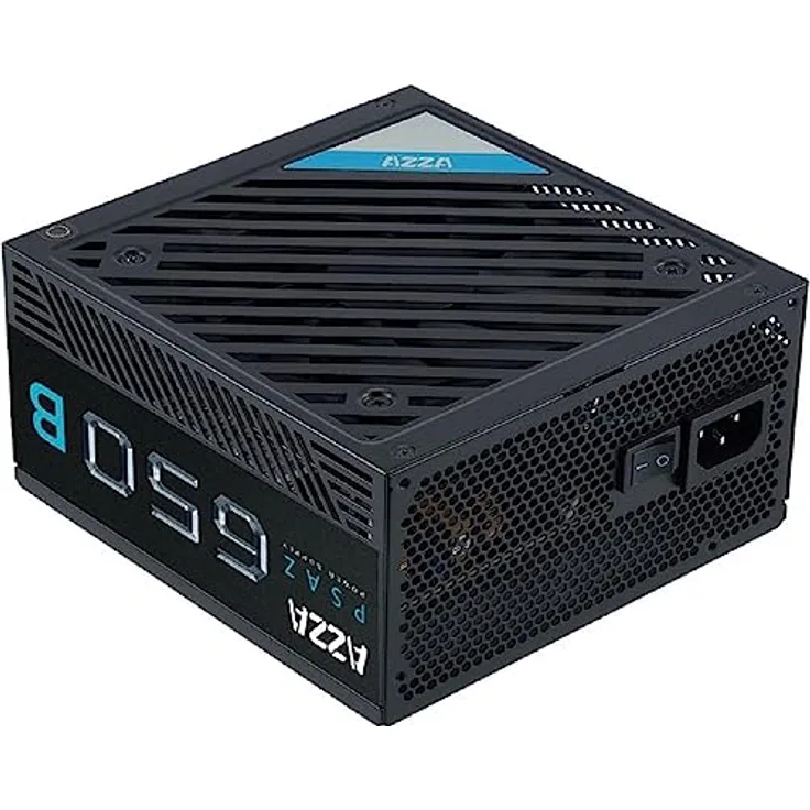 AZZA PSAZ-650B 650W PC-Netzteil, schwarz, 2X PCIe