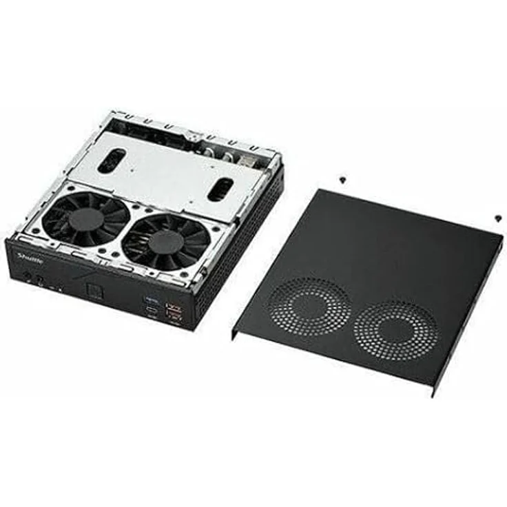 Shuttle XPC slim DH770, Barebone Slim-PC mit LGA1700-Sockel und Intel H770, ohne CPU und RAM 0 GB – Bild 2