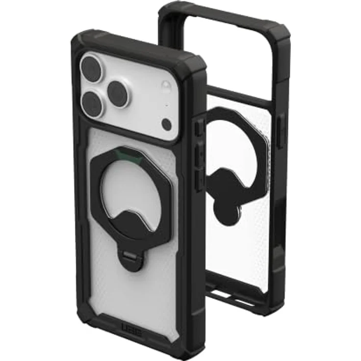 UAG Plasma XTE 360 MagSafe, 360° drehbare Handyhülle mit Fallschutz bis 20 ft, black/clear für iPhone 18 Pro Max/17 Pro Max – Bild 3