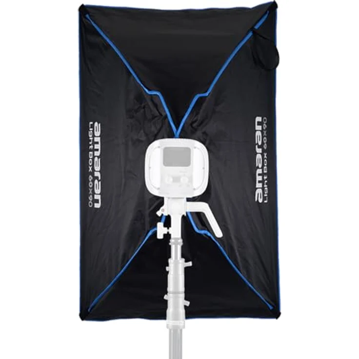 Amaran Rechteckige Lichtbox, 24 x 36 cm, 2 x 3 Fuß Ein-Snap-Setup, Bowens-Mount, für Portrait- und Produktfotografie, schwarz – Bild 3