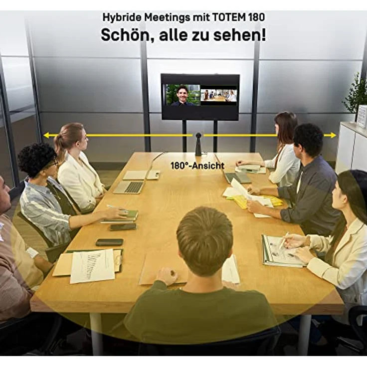 Ipevo Totem 180 Grad 4K Video-Konferenzkamera – Bild 2