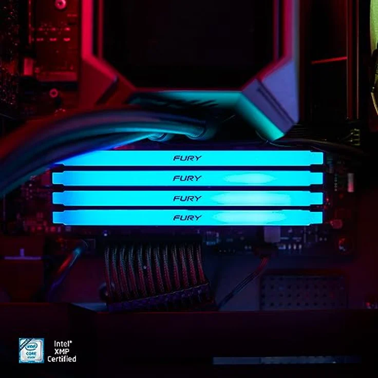 Kingston FURY Beast RGB 16GB 3200MT/s DDR4 CL16 DIMM PC Arbeitsspeicher KF432C16BB2A/16 – Bild 5