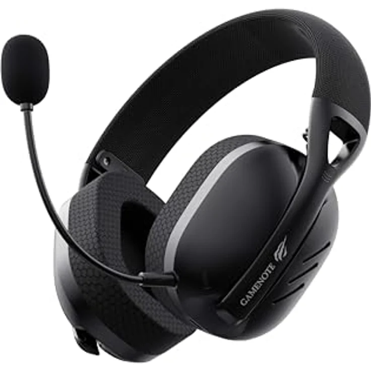 Havit Fuxi H3 2.4G Gaming Headset, Kabelgebunden & Kabellos, 40mm Lautsprecher, bis zu 26 Stunden Akkulaufzeit, Schwarz – Bild 5