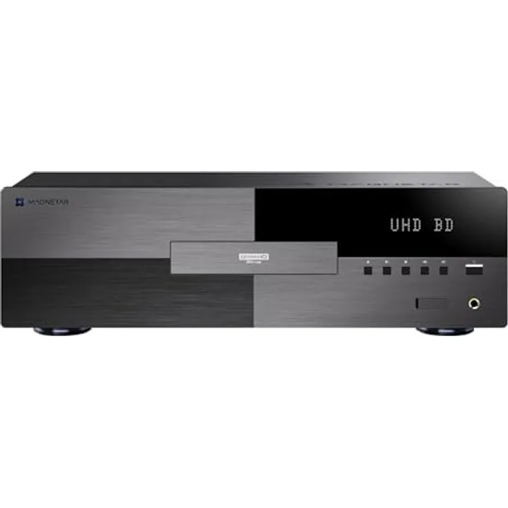 MAGNETAR UDP 900 Ultra HD Blu-ray-Player, Schwarz mit Multiregion Multi Zones