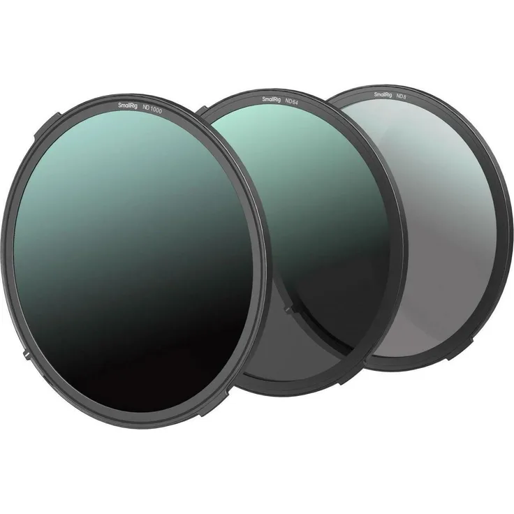 SmallRig 4799 ND- / Graufilter, 102.80 mm, magnetische Befestigung, beidseitige 16-Lagen-Beschichtung, Schwarz