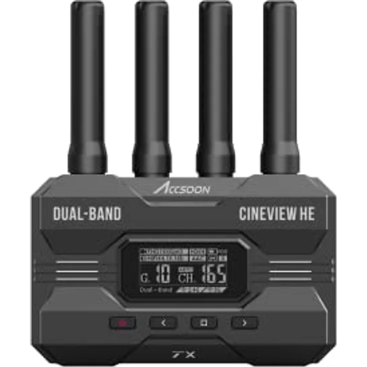 Accsoon CineView HE Sender - HDMI 1080p 23.98/24/25/29.97/30/50/59.94/60fps - Latenz <0.06s - Reichweite 1200ft – Bild 1