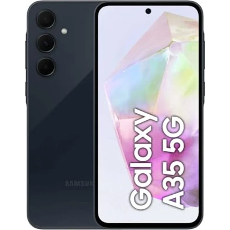 Samsung Galaxy A35 5G SM-A356BZKBEUB, Smartphone mit hochwertigen Abmessungen und langlebiger Konstruktion – Bild 1