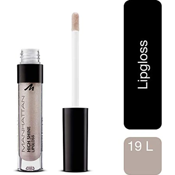 Manhattan High Shine Lipgloss, Glänzender Lipgloss für intensiv schimmerndes Finish, Farbe 19L, 3ml – Bild 2