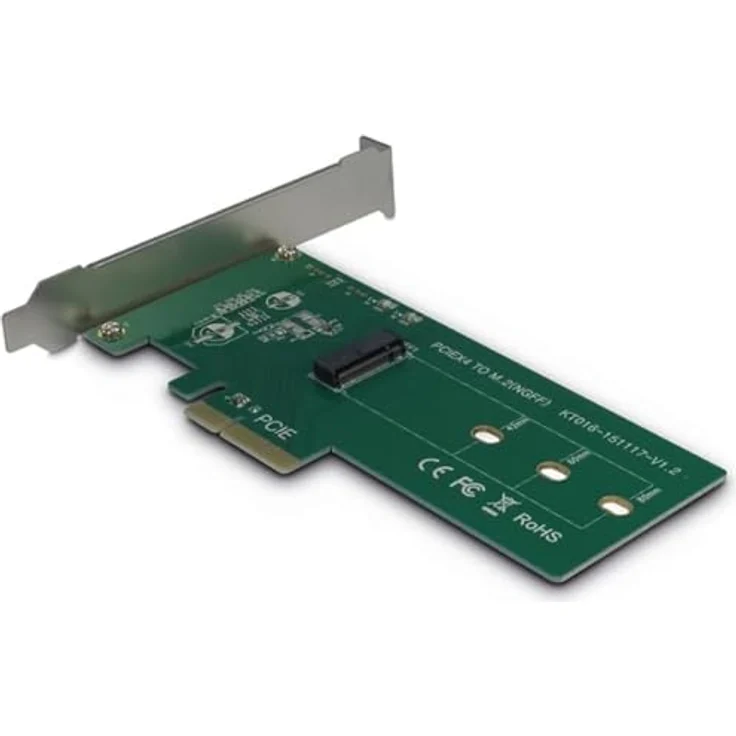 Disabled - Do not use Riser Card Inter-Tech KT016 PCIe x4 -> 2X M.2 – Bild 2