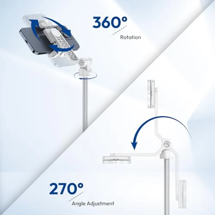 Ulanzi TT88 Overhead Selfie Stick, Stativ für kreative Aufnahmen, Schwarz – Bild 8