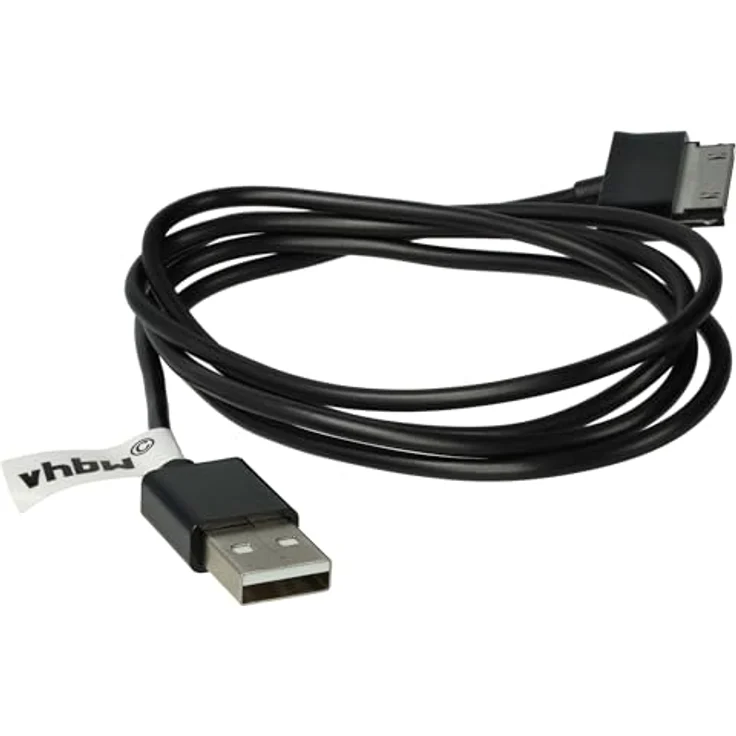 VHBW USB Datenkabel passend für Samsung Galaxy P1000, Tab 2 GT-P5110, GT-P5100, Galaxy Note 10.1 GT-N8000, GT-N8010, 10.1 LTE GT-N8020 – Bild 5