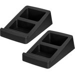 my wall Tischständer für Lautsprecher, Neigbar um 15° aus schwingungsdämpfendem TPR-Material, ideal für Schreibtisch und Sideboard