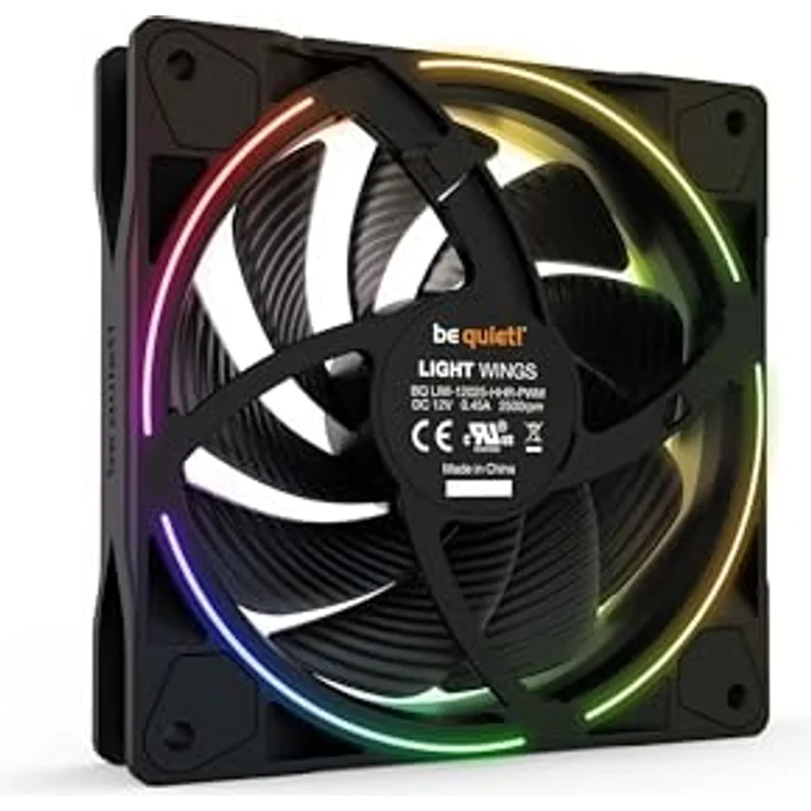 be quiet! Light Wings, 120mm PWM high-speed, Gehäuselüfter - Preisvergleich – Bild 4