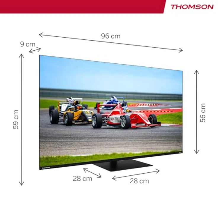 Thomson 43QG7C14, 43'' QLED Pro UltraHD 4K Fernseher mit 144Hz und Google TV – Bild 3