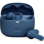 JBL Tune Beam – Wasserresistente, True-Wireless In-Ear-Kopfhörer mit Noise-Cancelling in Blau – Mit bis zu 48 h Musikwiedergabe