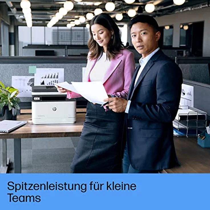 HP LaserJet Pro MFP 3102fdn Laserdrucker, Automatischer Duplex, Hohe Druckgeschwindigkeiten, Ethernet, USB Hi-Speed, HP Smart App, HP Instant Ink, Multifunktionsdrucker – Bild 5