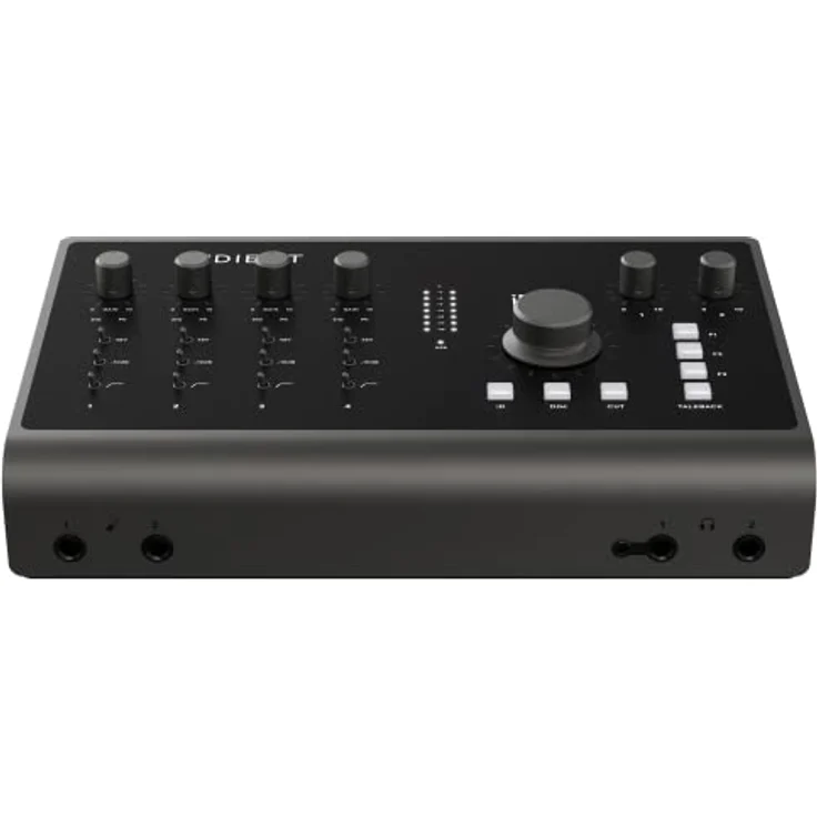 Audient iD 44 MKII, Audio-Interface mit 4 Mikrofonvorverstärkern und führenden Konvertern – Bild 2