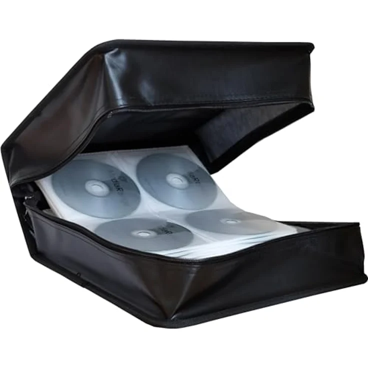 MediaRange CD Wallet für 400 CD/DVDs schwarz – Bild 3