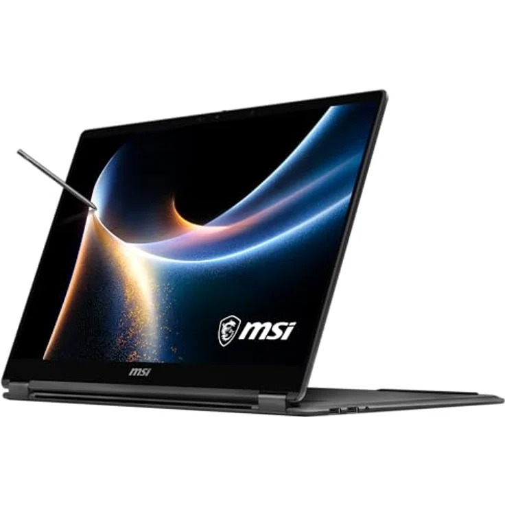 MSI Prestige 16 Flip AI+ C3MTG-063, 16" 2.8K OLED 120Hz Touchscreen, Intel Core Ultra 9 386H, 32GB DDR5 RAM, 2TB SSD, grau, Windows 11 Home – Bild 7
