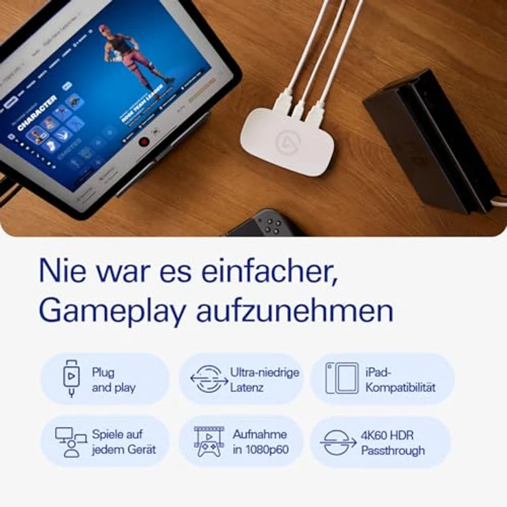 Elgato Game Capture Neo, Streaming-Box für beeindruckendes 4K60 HDR Gameplay – Bild 2
