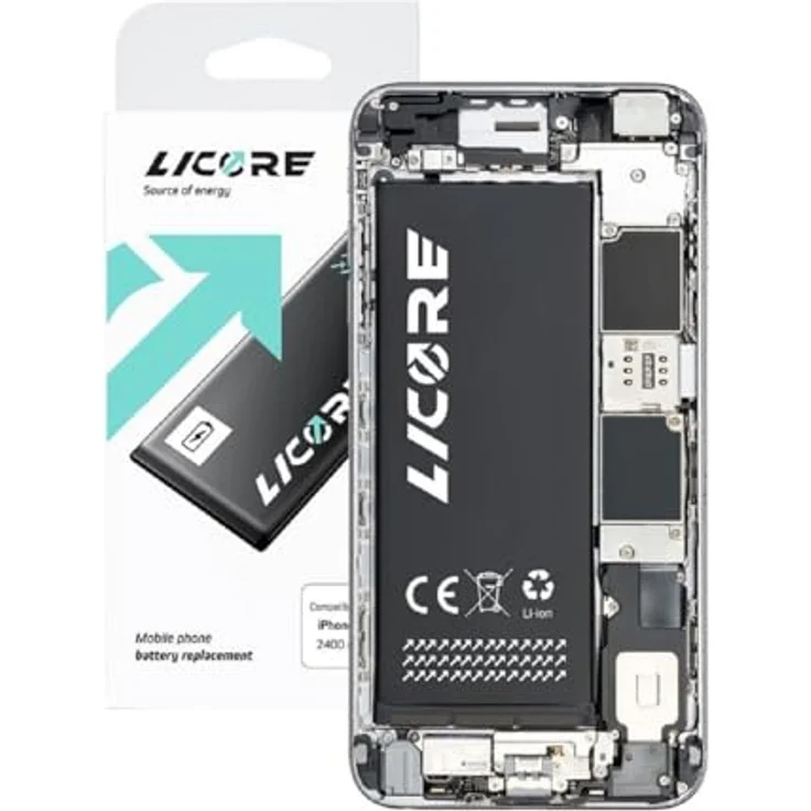 COFI 1453 Licore Akku Ersatz für iPhone 12 Mini, 2227 mAh Li-lon, 1000 Ladezyklen, hohe Qualität mit Entladungsschutz – Bild 2