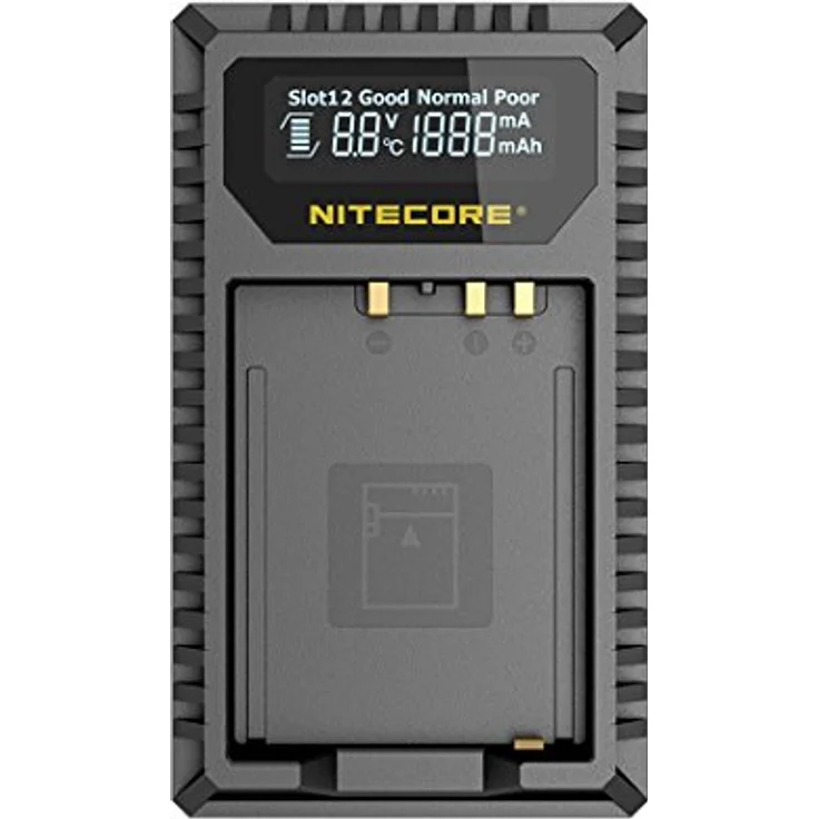 Nitecore USB-Ladegerät mit LCD-Display Fuji W126-s – Bild 2