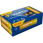 Varta Longlife AA Batterien, CUBE12, auslaufsicher und mit 10 Jahren Lagerfähigkeit