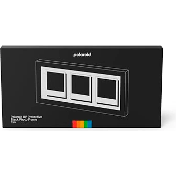 Polaroid Photo Album, quadratisches Fotoalbum für 40 oder 160 Fotos, Schwarz – Bild 5