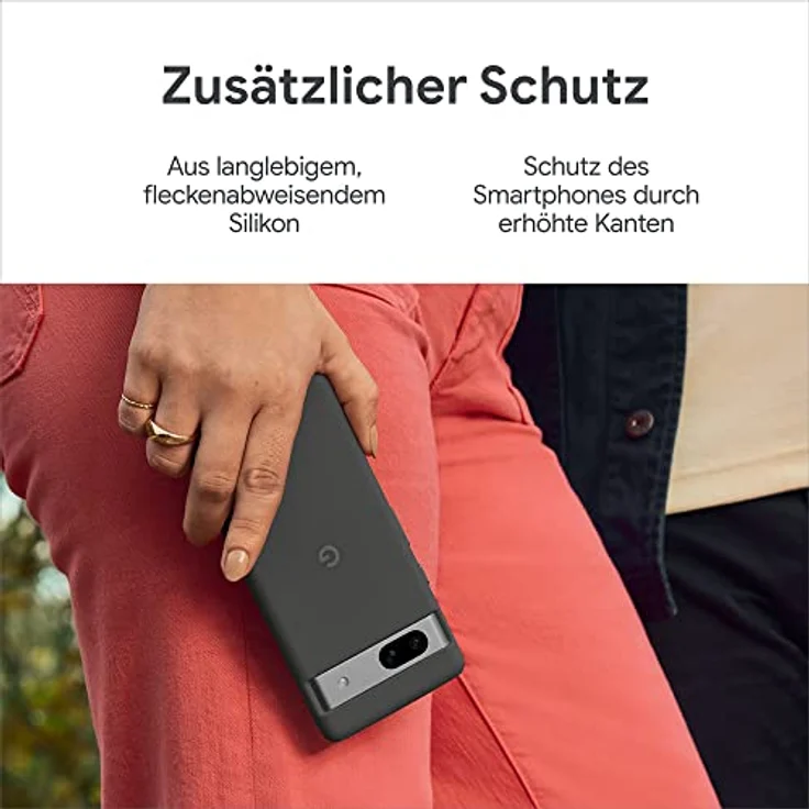 Google Pixel 7a Case – Langlebige Silikon-Schutzhülle für Android-Smartphone – Seafoam – Bild 2