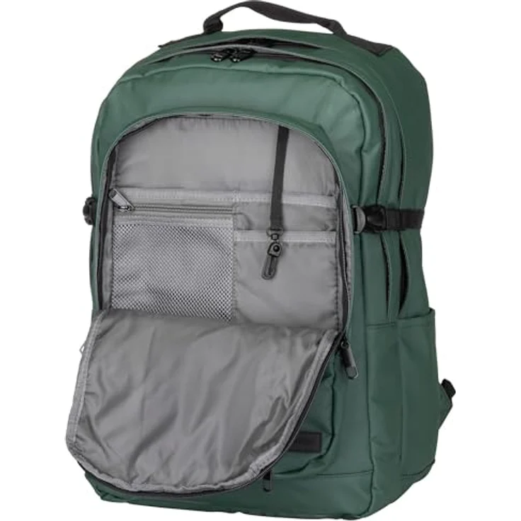 Greenburry Cambridge Rucksack, urbaner Laptop-Rucksack aus wasserabweisendem Nylon, One Size – Bild 3