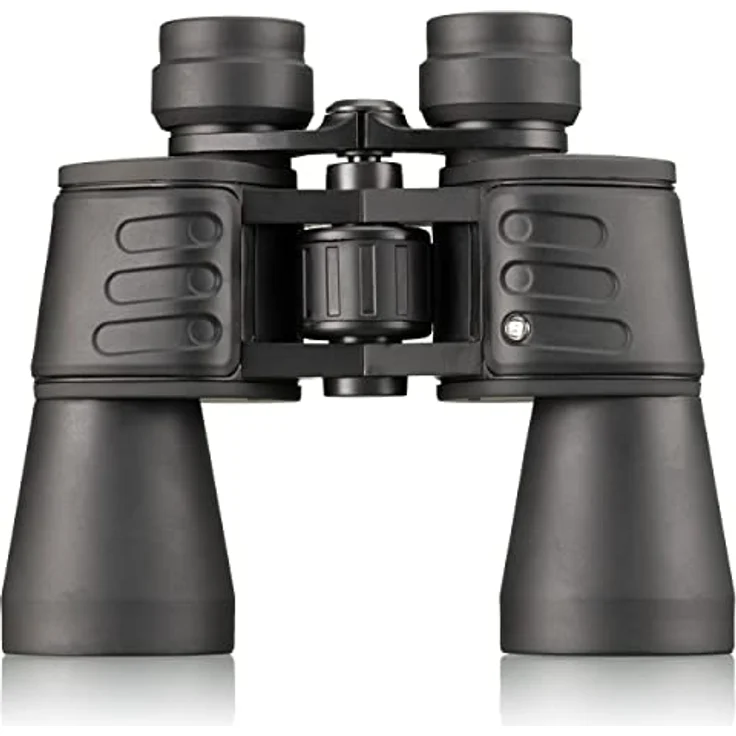 Bresser Fernglas Hunter 20x50 mit hoher Vergrößerung, vollvergüteter Optik und robustem gummiarmiertem Korpus, blau – Bild 2